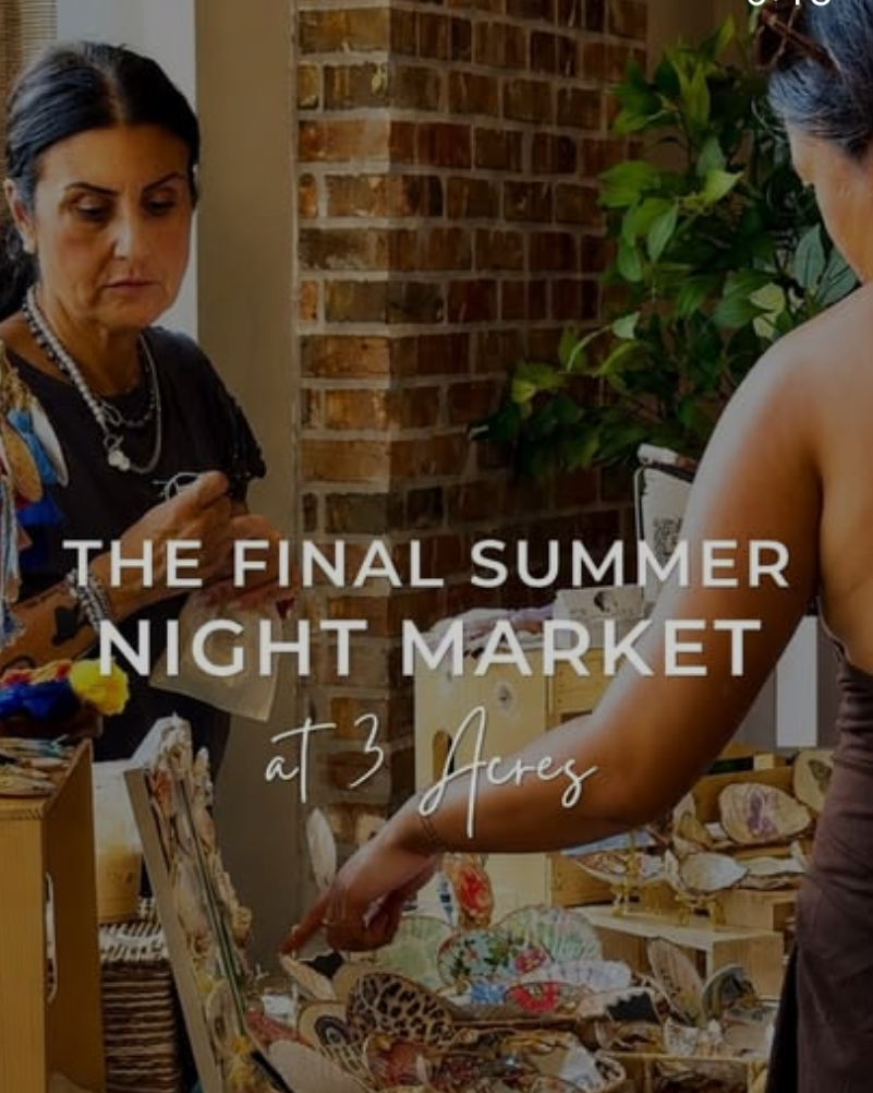 The Final Summer Night Market at 3 Acres