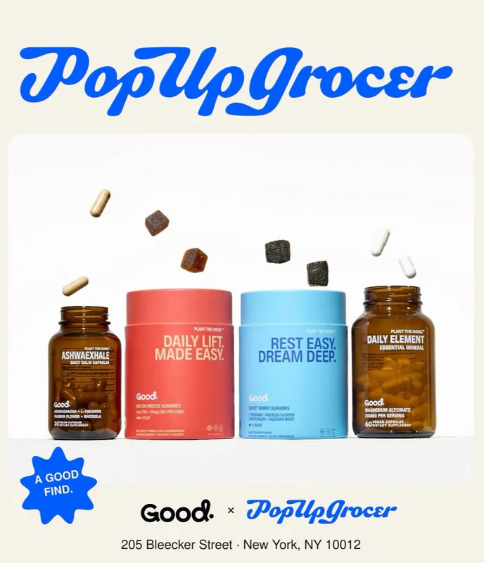 Good Organics Sampling at Pop Up Grocer