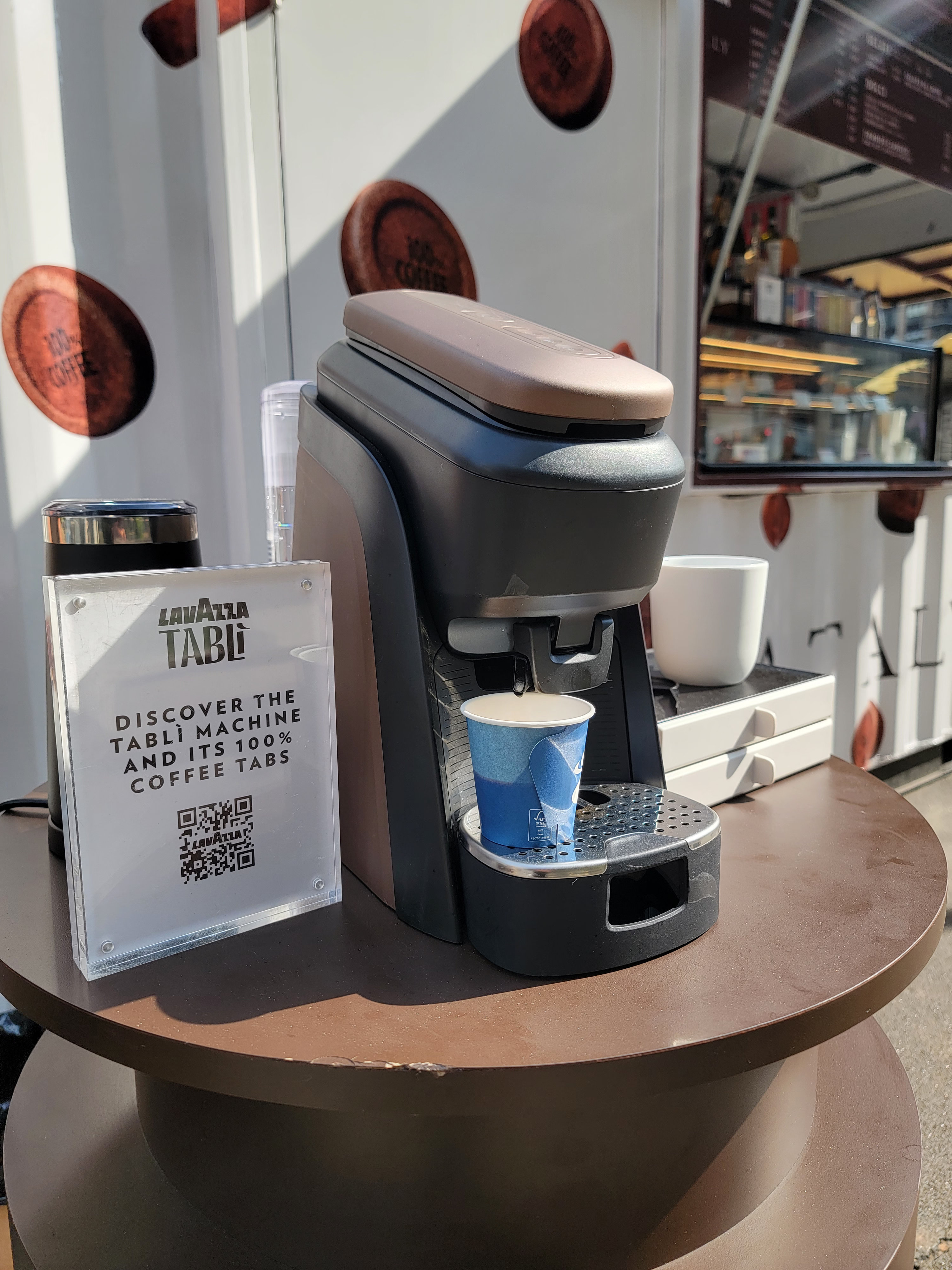Lavazza Tabli Sampling NYC Pop-Up x Eataly Flatiron at Madison Square Park