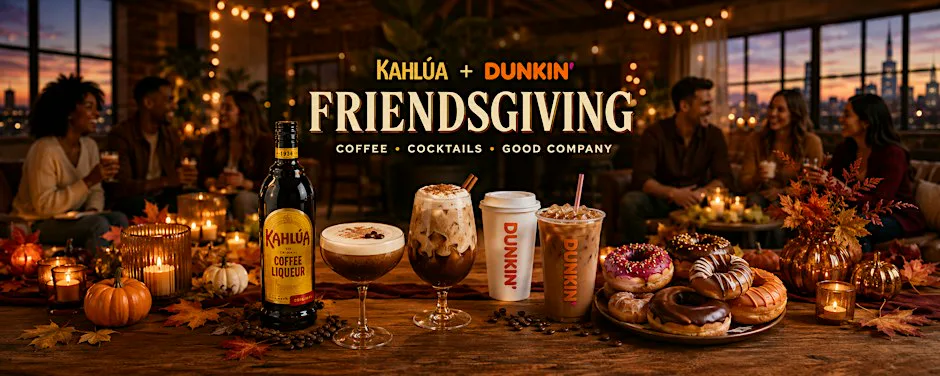 Kahlúa + Dunkin' Friendsgiving Event